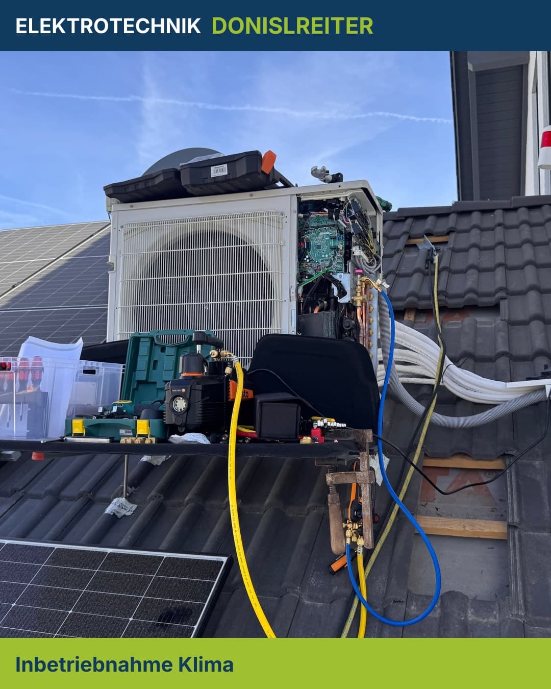 Wenn die Klimaanlage beim ersten Start direkt auf Anhieb läuft. 🌡️

Für unseren Kunden haben wir heute eine neue Klimaa