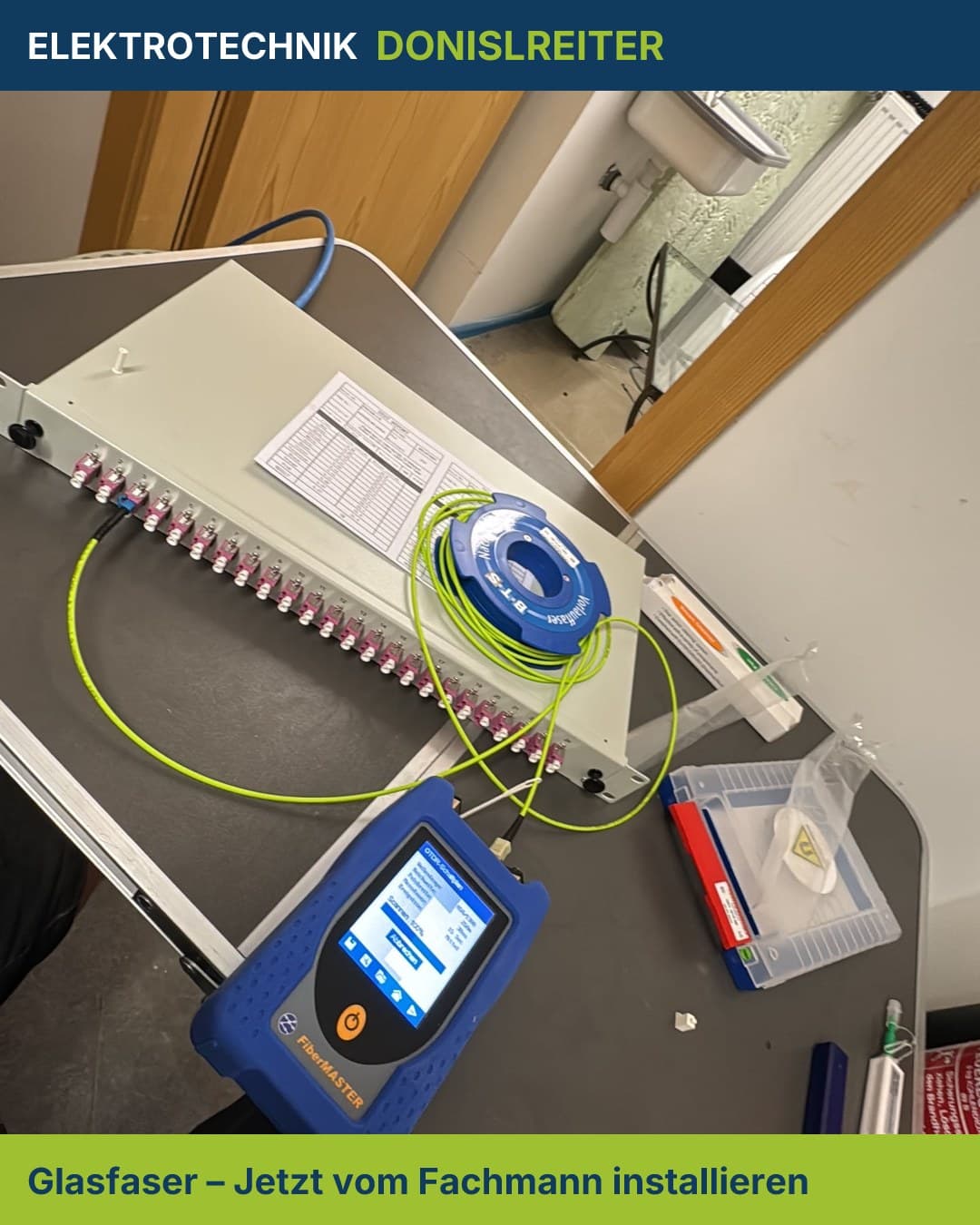 Glasfaser? Nur mit Fachmann! 👇
Professionelle Installation = volle Leistung, null Ärger. Wir schließen dich sauber ans 