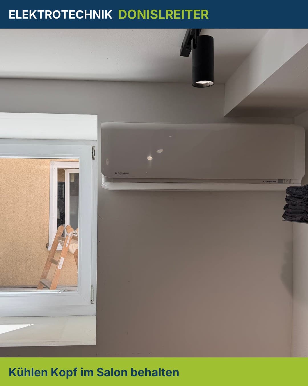 Dein Salon zu heiß im Sommer? Jetzt handeln! 👇
Eine professionell installierte Klimaanlage sorgt für entspannte Kunden