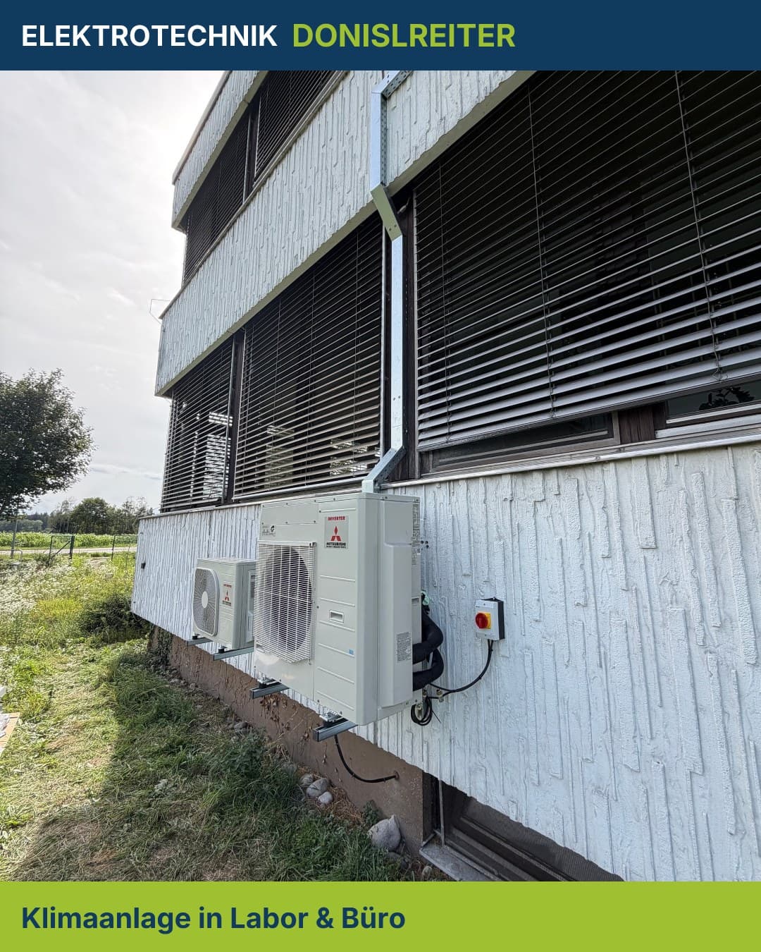 Wenn Technik und Wohlbefinden zusammenkommen. 🌡️
Klimaregelung im Labor- und Bürobereich ist mehr als Komfort – sie sc