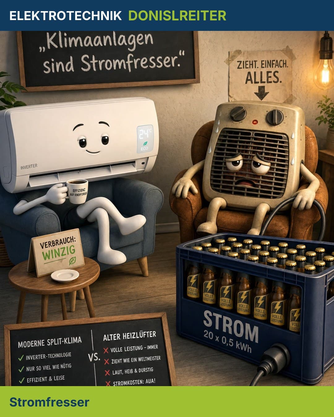 Dein Gerät ist aus – aber zieht es wirklich keinen Strom? 🔍
Standby-Verbrauch ist einer der größten unsichtbaren Koste