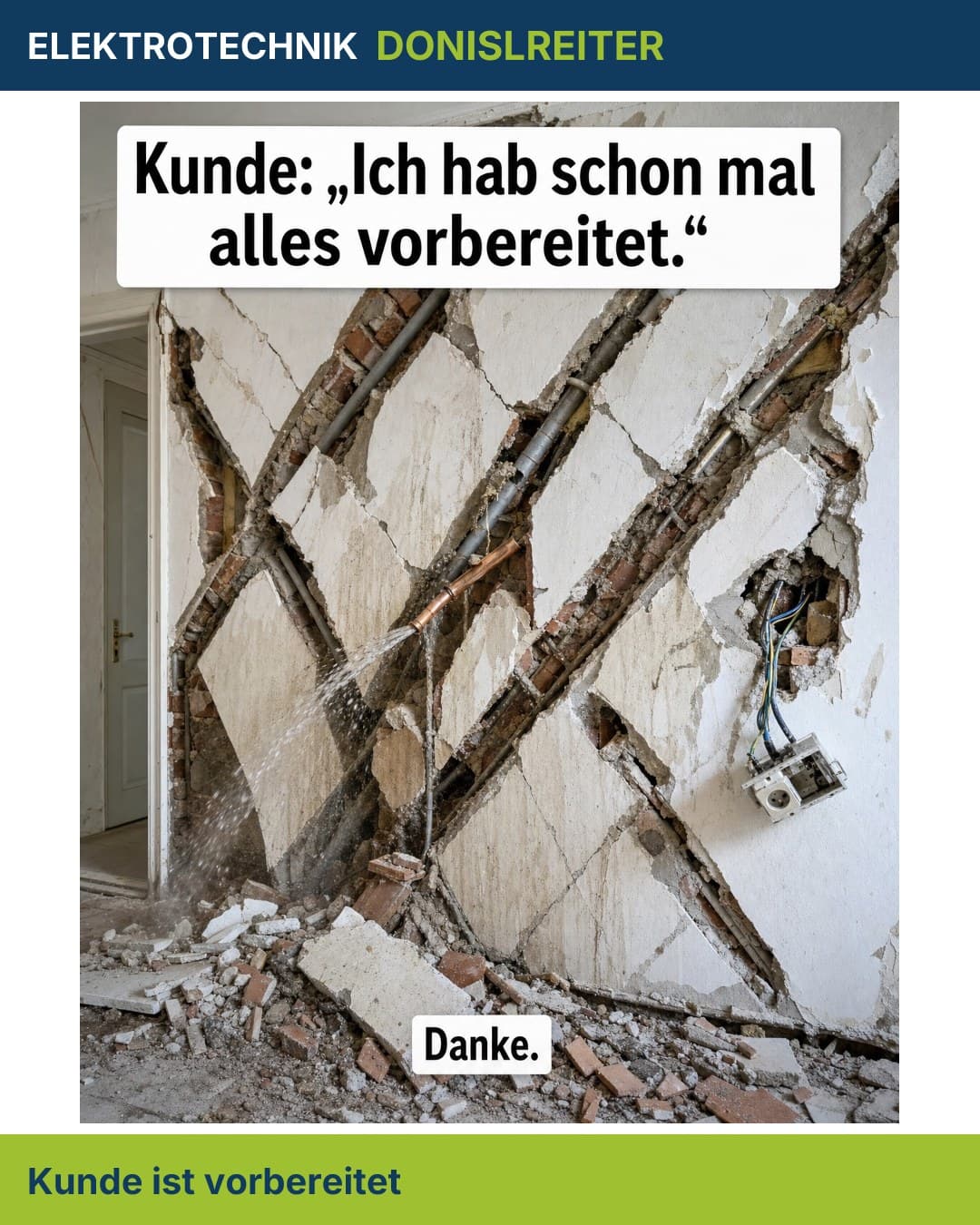 Wenn alles bereit ist, können wir direkt starten. 🚀
Ein vorbereiteter Kunde ist Gold wert: freie Zugänge, klare Abspra